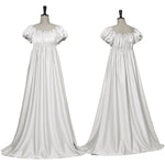 Load image into Gallery viewer, Medieval Dress Women Off Shoulder Renaissance Victorian Regency Dress Costume Wench Retro Gown Halloween For Women Pink Blue