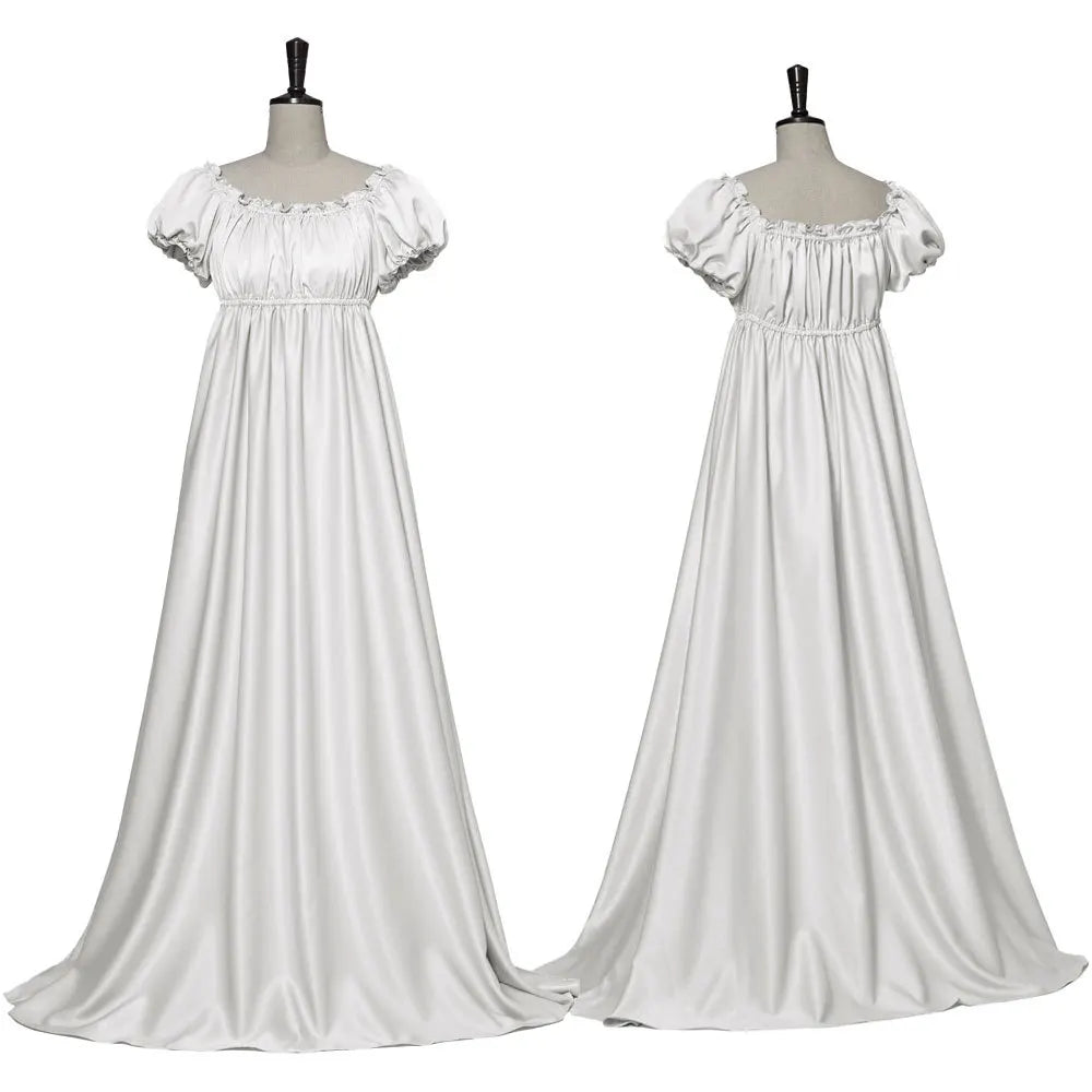 Medieval Dress Women Off Shoulder Renaissance Victorian Regency Dress Costume Wench Retro Gown Halloween For Women Pink Blue