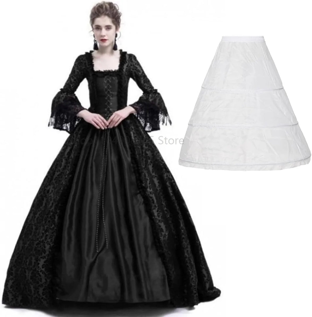 Victorian Dresses for Women Vintage Court Masquerade Dress Medieval Gothic Lolita Party Swinging Evening Gown