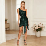 Load image into Gallery viewer, Women's Casual Dresses Female Clothing Elegant Party Dresses For Woman Evening Dress Sequins Summer Dresses Birthday Dress WX231