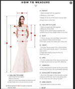 Load image into Gallery viewer, Women's A-line Evening Dresses Floor-length O-neck Full Sleeve Prom Dress Fashion Flowers Ruched Simple Draped Gowns Customized