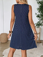 Load image into Gallery viewer, Women's Summer Dress, Polka Dot Dress