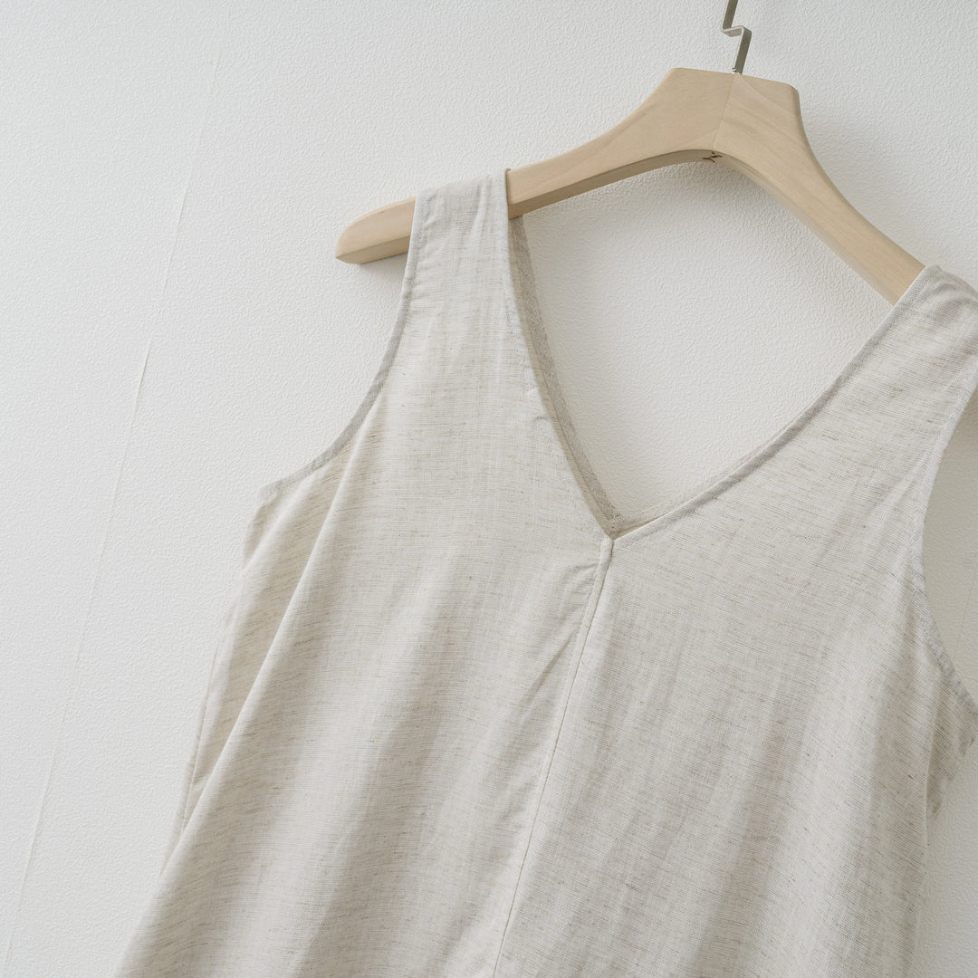 Women Fashion V neck Dress